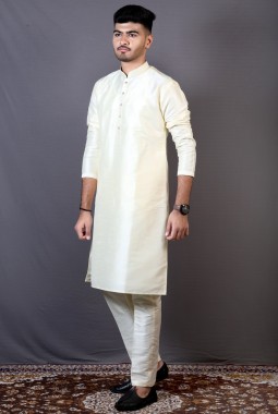 White kafni pajama hotsell